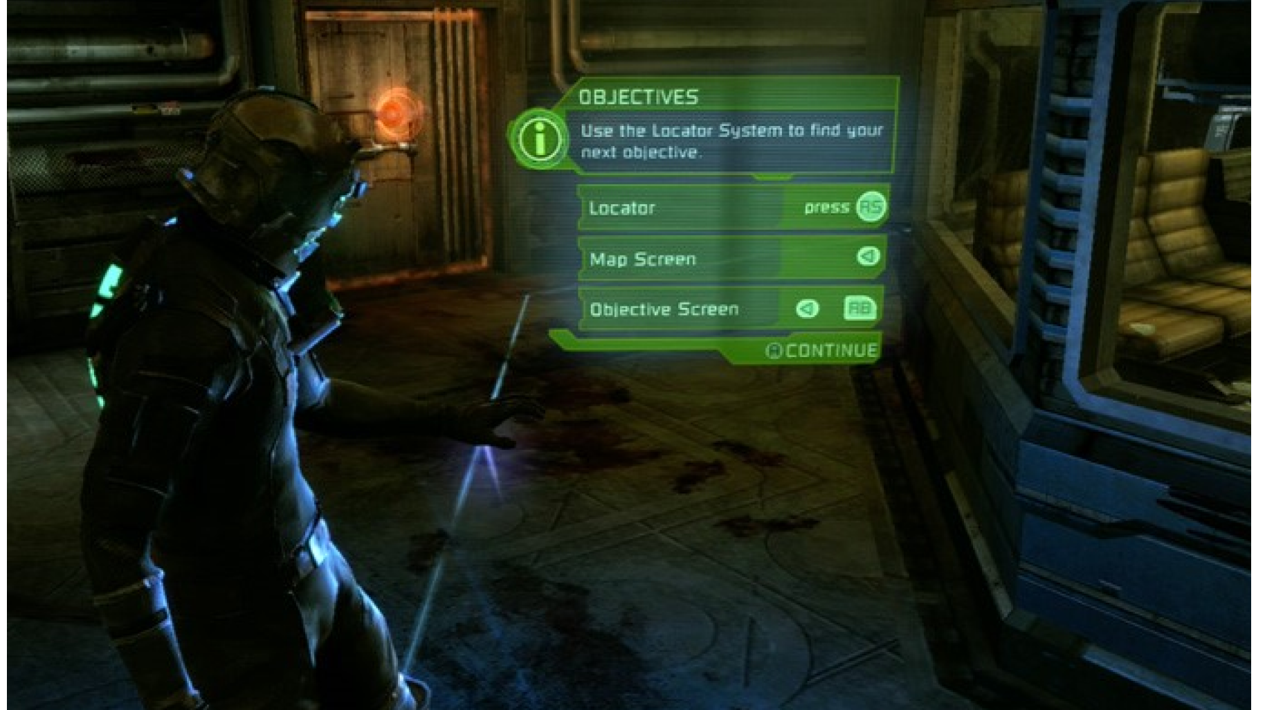Système Locator et objectifs de Dead Space