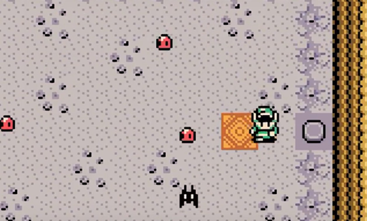 Link face à un socle amovible dans Oracle of Seasons