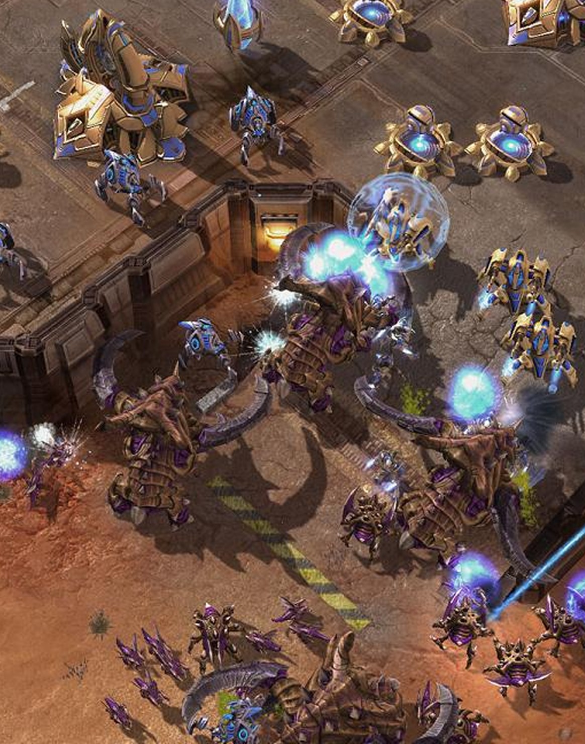 StarCraft, reconnaissance de schéma